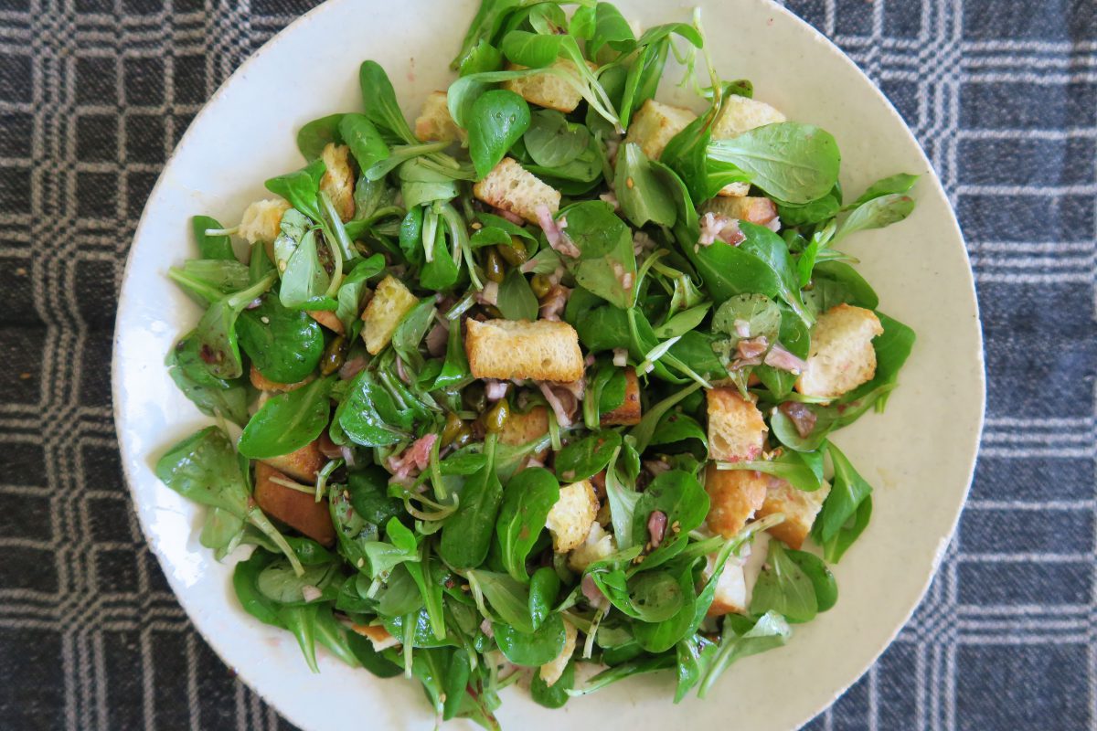 FELDSALAT MIT DATTELN UND CROTONS Gabriele Kalmbach